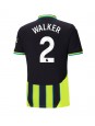 Manchester City Kyle Walker #2 Replika Borta Kläder 2024-25 Kortärmad